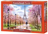 Puzzle Castorland Romantic Walk in Paris   1000 Dielikov